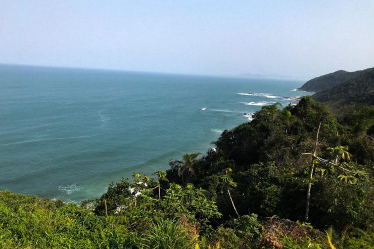 Mirante Praia Vermelha Penha SC Trilha Rota Terrestre